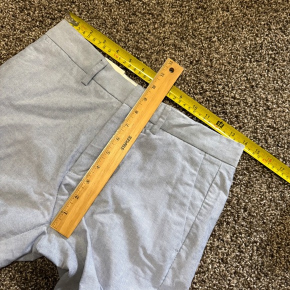 Crewcuts Boys 12 set of 3 1 Light Blue Thompson Fit Chino‎ Pants 2 shirts plaid - Picture 4 of 9